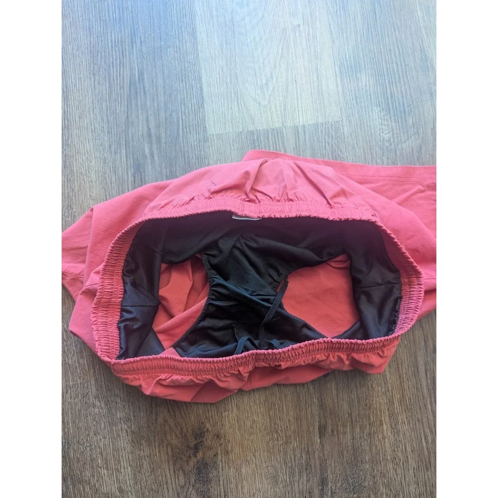 GoLite Men's Shorts XL Red Lined Lightweight Athletic Performance Elastic Waist